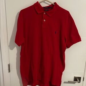 Polo by Ralph Lauren Men's Vibrant Red Polo Shirt